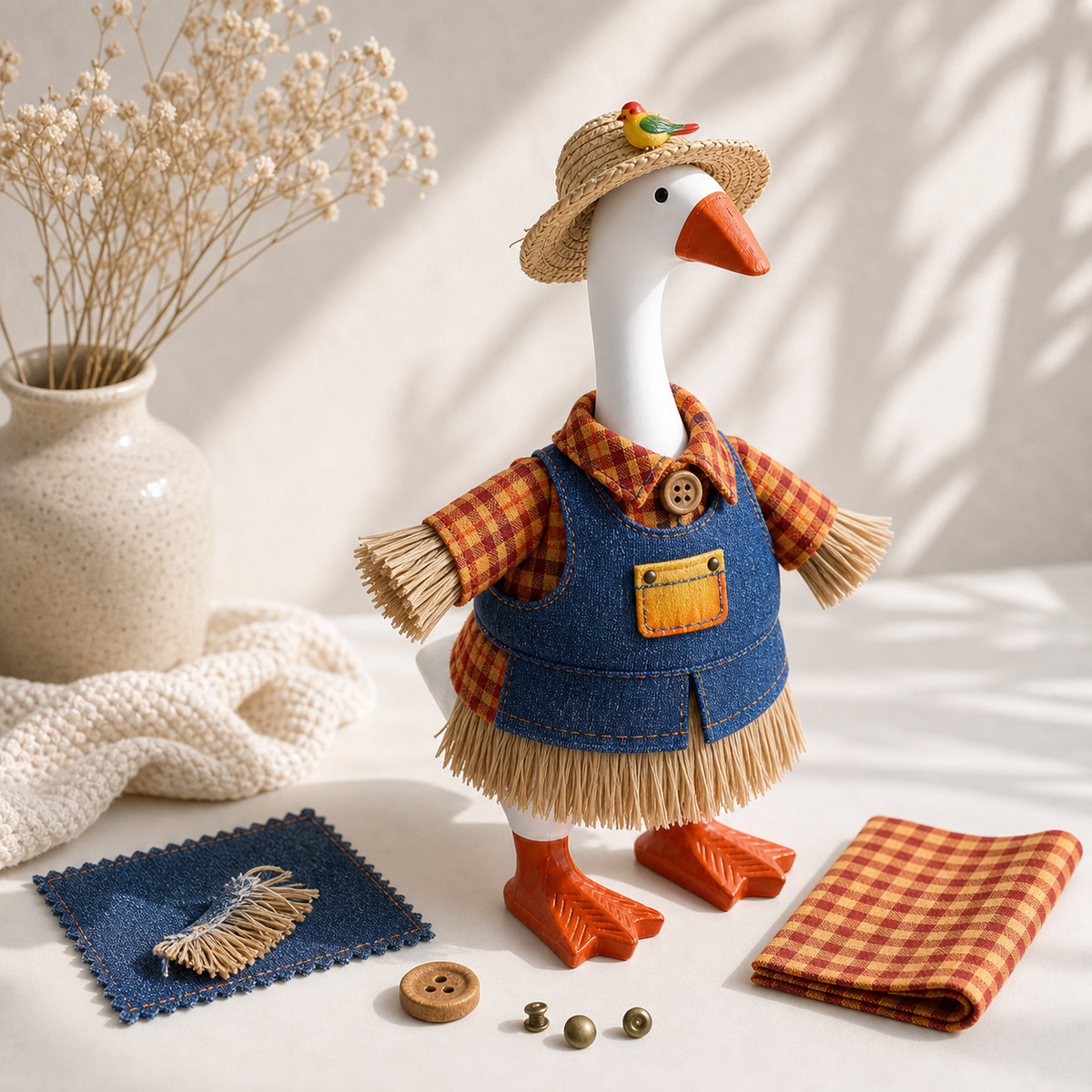 Little Honk harvest outfit set styled display