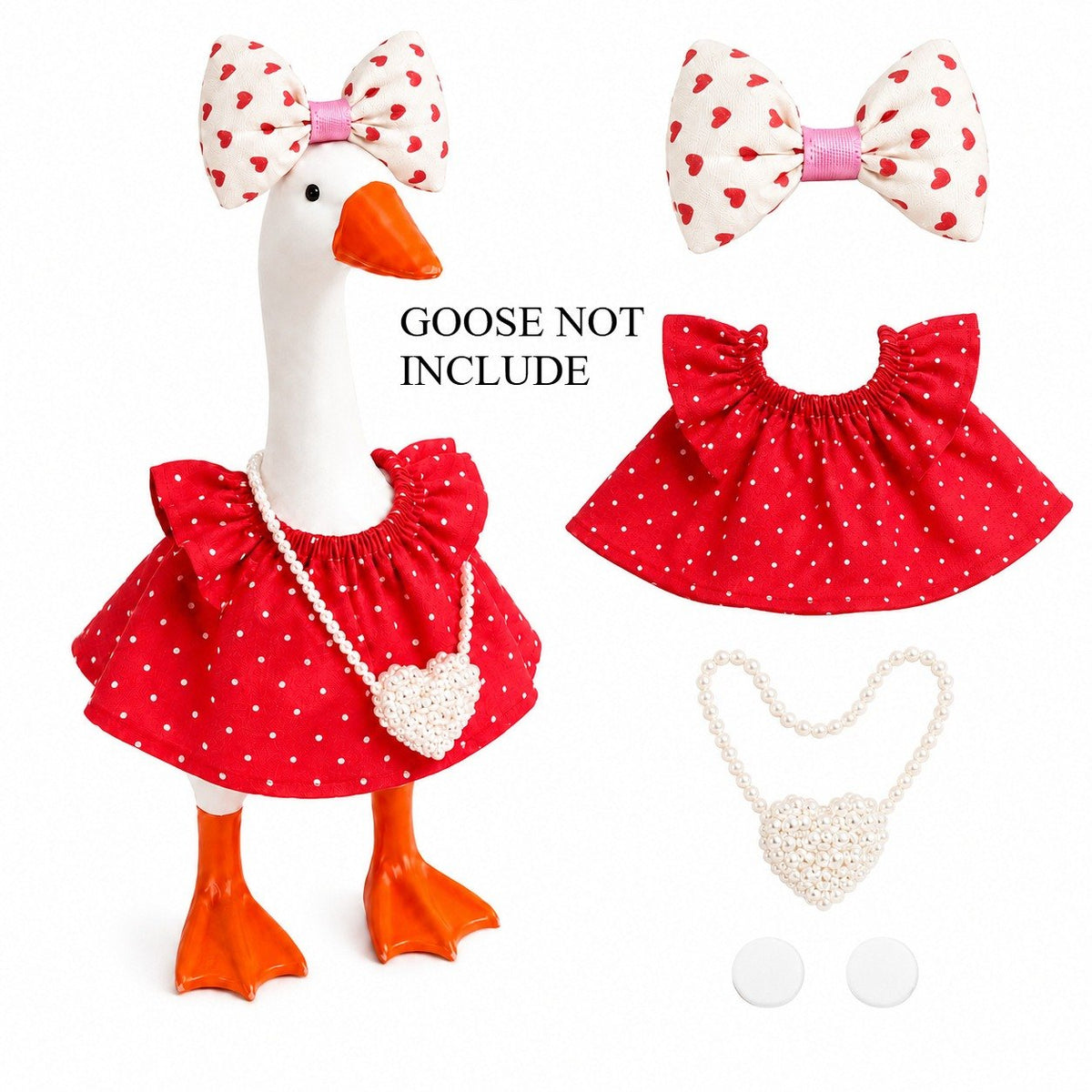 Red polka-dot dress – view 6