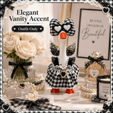 Black gingham dress – view 4