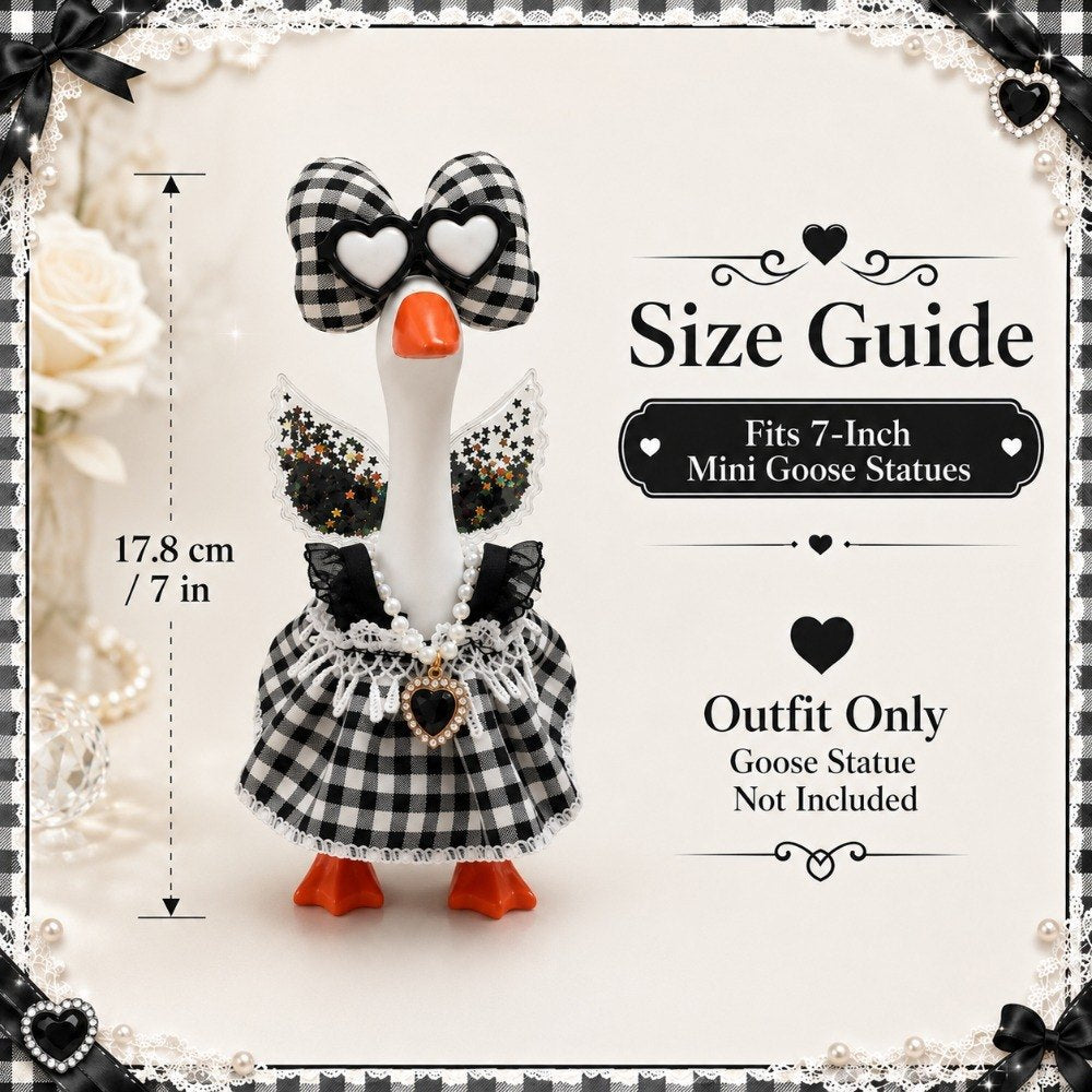 Black gingham dress – view 7