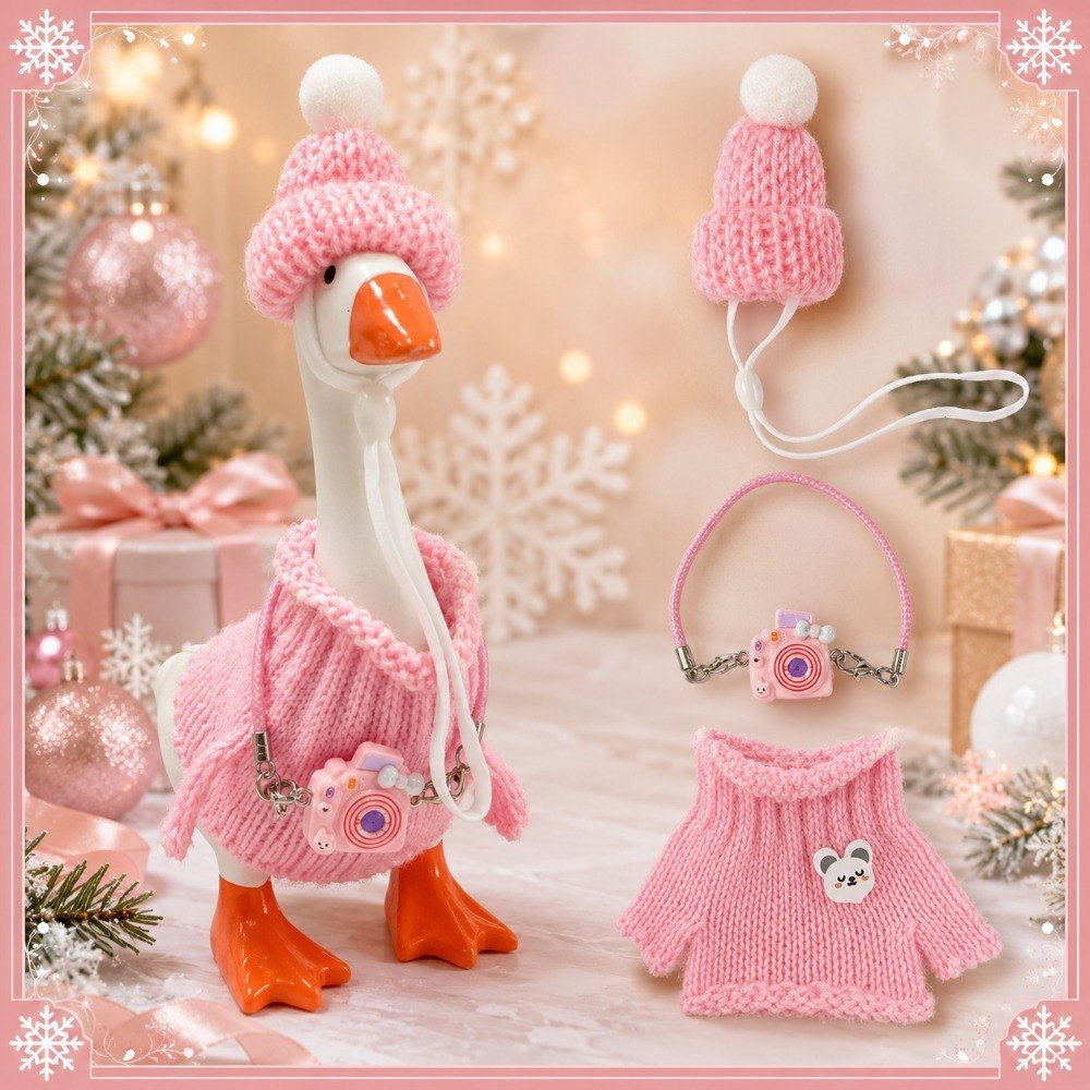 Pink knit sweater – view 3