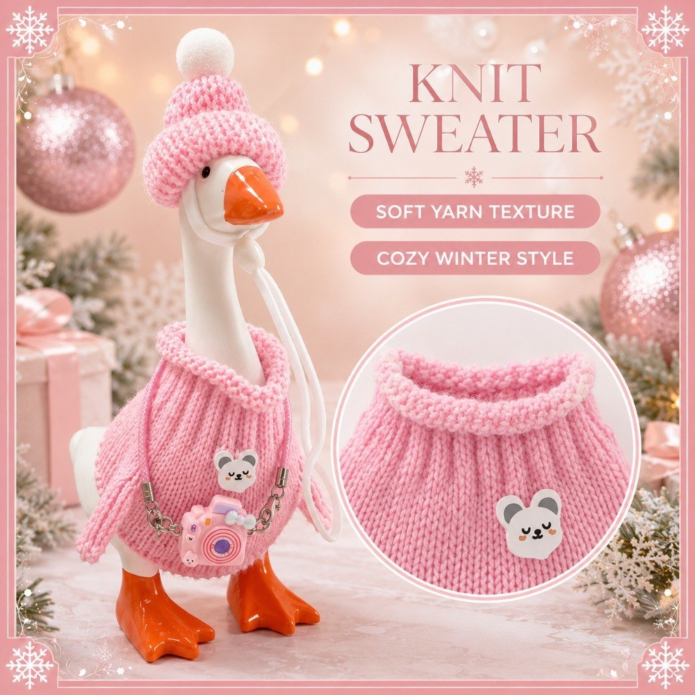 Pink knit sweater – view 5